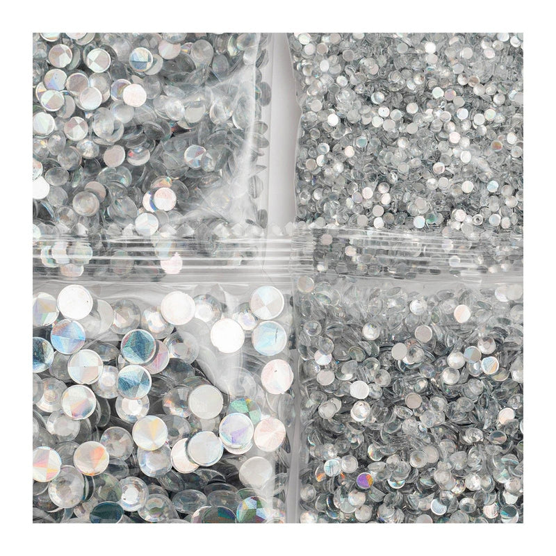 Afbeelding laden in galerijviewer, We r makers • spin it rhinestone clear
