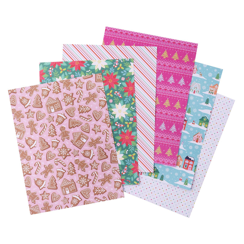 Afbeelding laden in galerijviewer, American crafts • sugarplum wishes paper pad 20,32x15,24cm