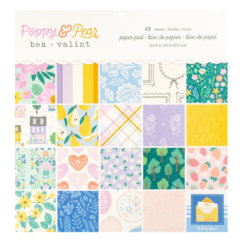 Afbeelding laden in galerijviewer, American crafts • paper pad bea valint poppy and pear