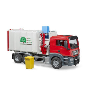 Afbeelding laden in galerijviewer, Bruder vuilniswagen loading grabage truck (br3761)