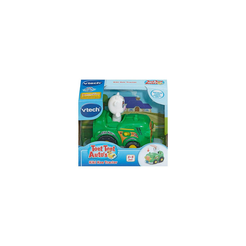Afbeelding laden in galerijviewer, Vtech toet toet auto - kiki koe tractor met licht en geluid