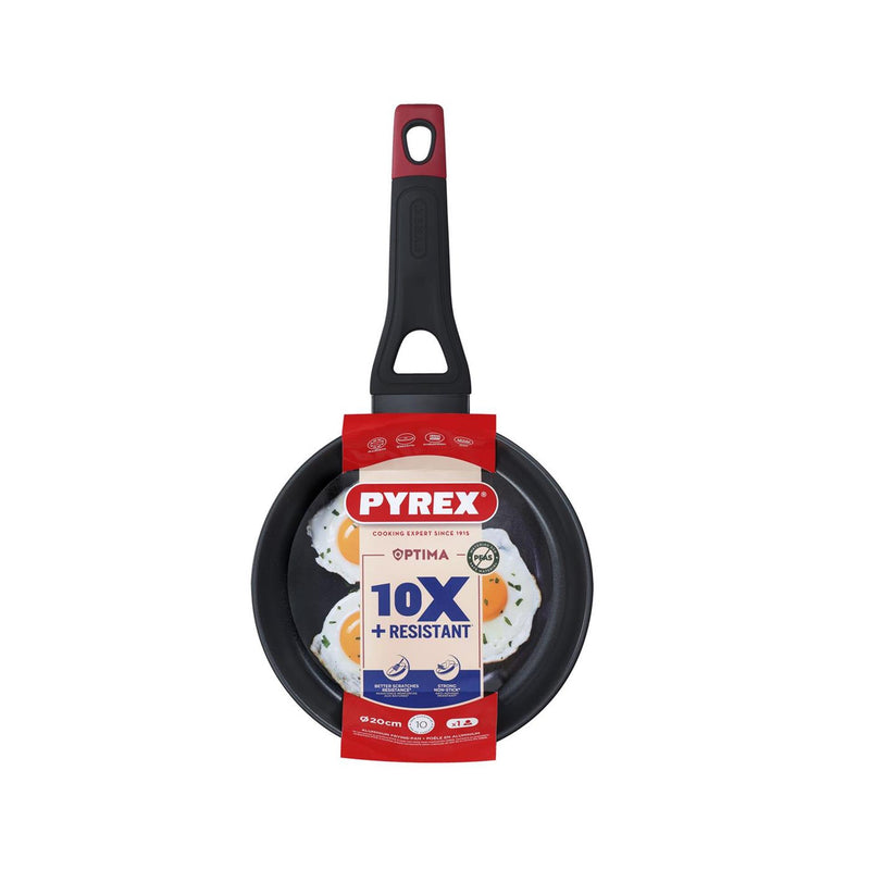 Afbeelding laden in galerijviewer, Pyrex optima+ koekenpan ø20cm voor o.a. inductie
