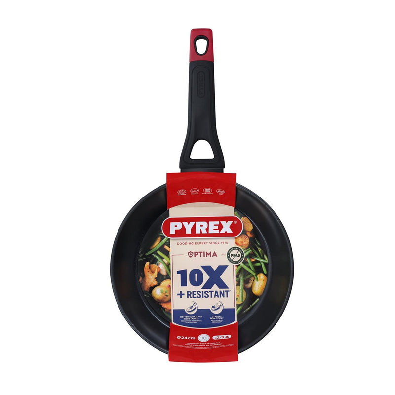Afbeelding laden in galerijviewer, Pyrex optima+ diepe koekenpan ã˜24cm 8,4cm diep voor o.a. inductie
