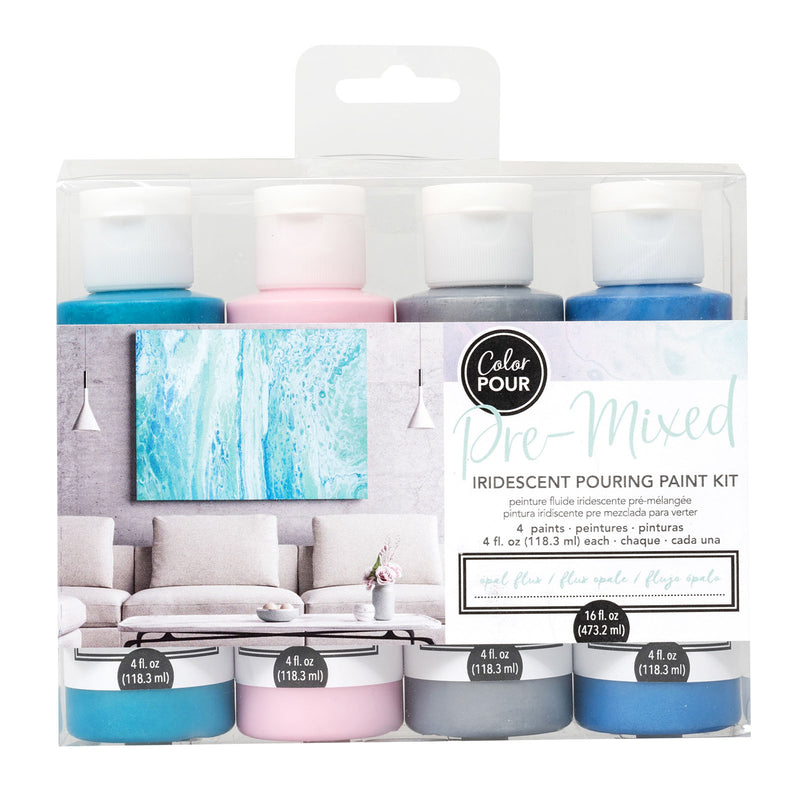 Afbeelding laden in galerijviewer, Color pour • pouring verf kit opal