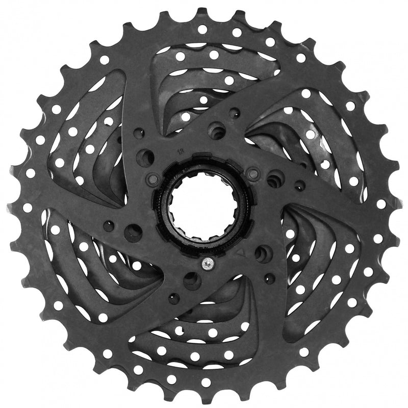 Afbeelding laden in galerijviewer, Sunrace Cassette 9V 11-36T zwart