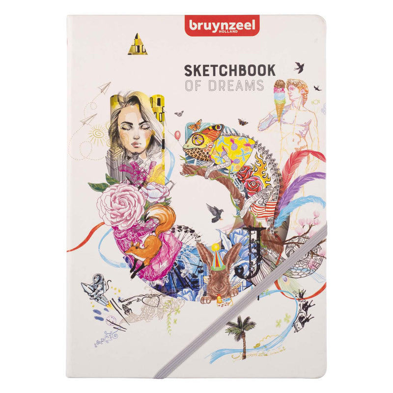 Afbeelding laden in galerijviewer, Bruynzeel creatives schets notitieboek a4 140 g m² 80 vellen
