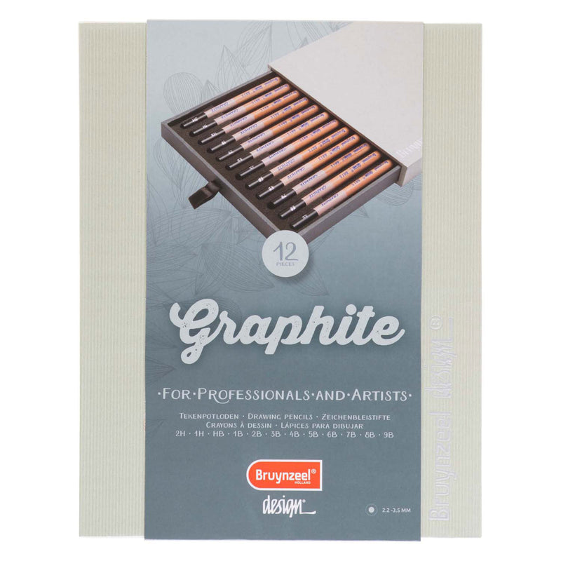 Afbeelding laden in galerijviewer, Bruynzeel design graphite box 12 stuks
