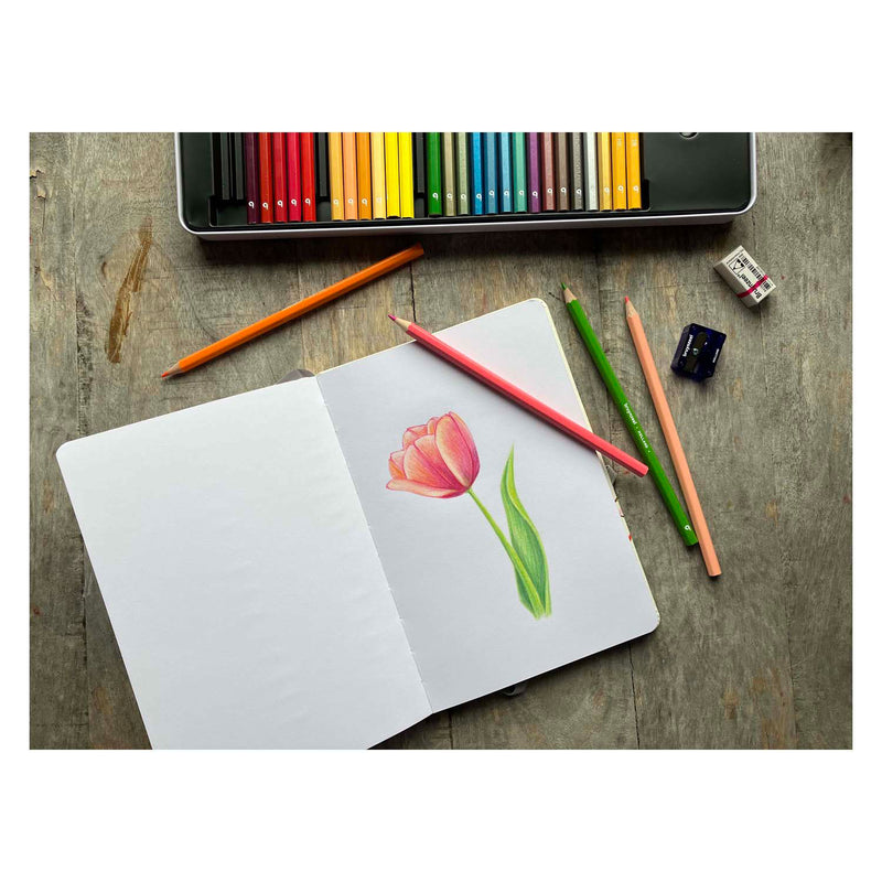 Afbeelding laden in galerijviewer, Bruynzeel creatives schets notitieboek a5 140 g m 80 vellen
