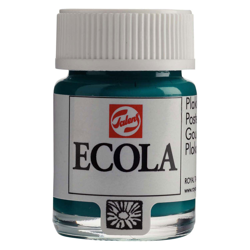 Afbeelding laden in galerijviewer, Bruynzeel ecola plakkaatverf fles 16ml donkergroen 602