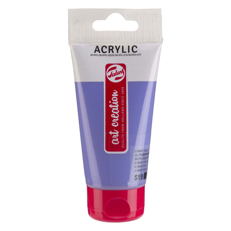 Afbeelding laden in galerijviewer, Talens art creation acrylverf tube 75ml ultramarijnvioletl