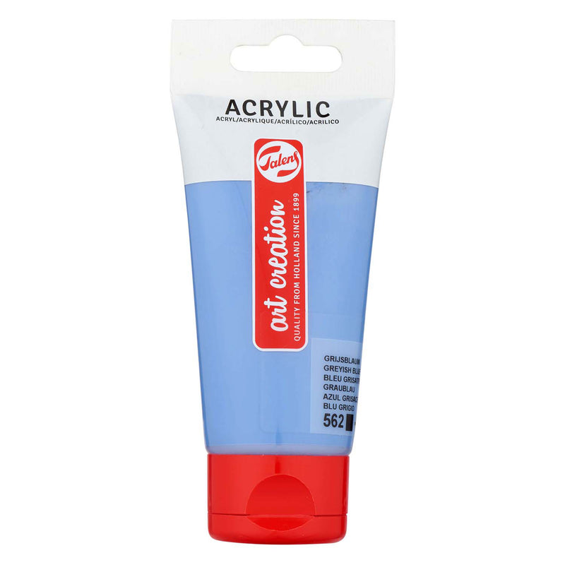Afbeelding laden in galerijviewer, Talens art creation acrylverf tube 75ml grijsblauw 562