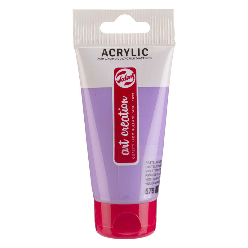 Afbeelding laden in galerijviewer, Talens art creation acrylverf tube 75ml pastelviolet 579