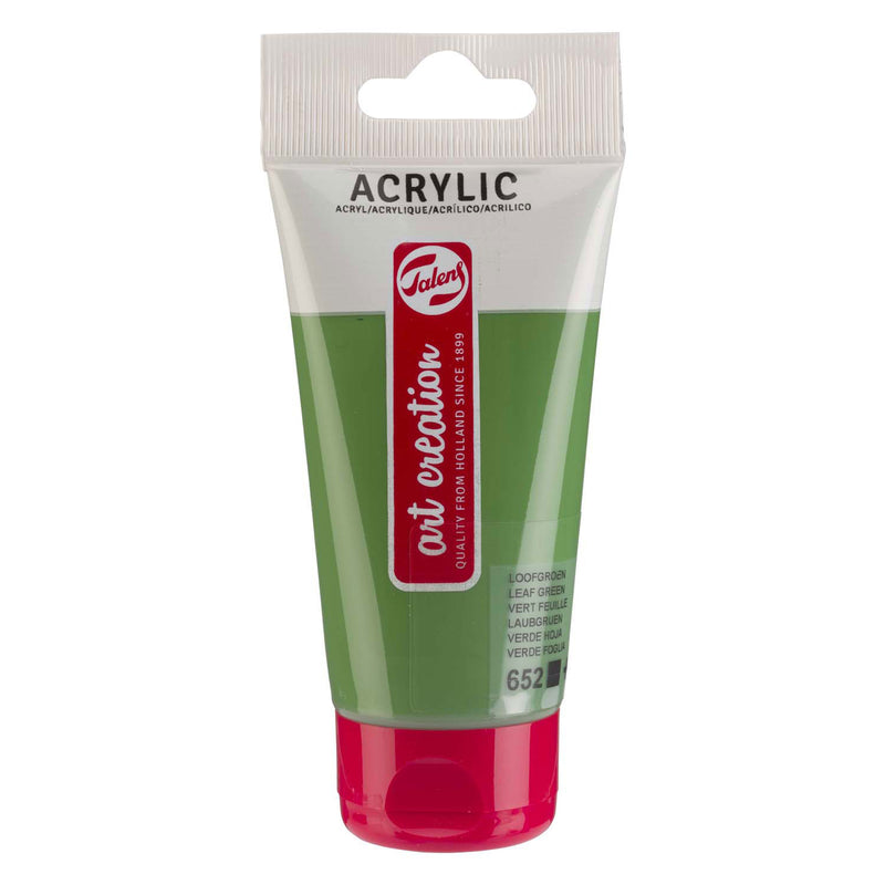 Afbeelding laden in galerijviewer, Talens art creation acrylverf tube 75ml loofgroen 652