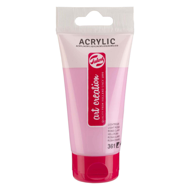 Afbeelding laden in galerijviewer, Talens art creation acrylverf tube 75ml lichtroze 361