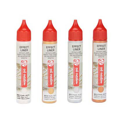Afbeelding laden in galerijviewer, Talens art creation effektliner set 4x28ml standaardparel