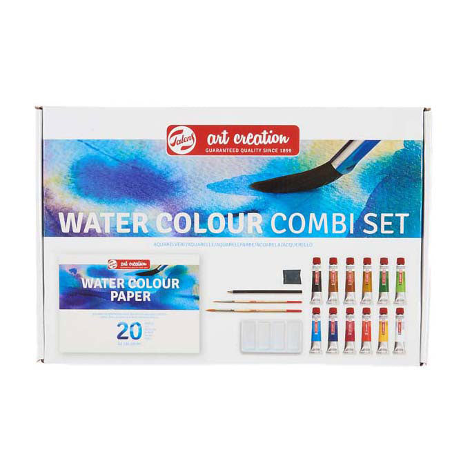 Afbeelding laden in galerijviewer, Talens art creation aquarelverf combiset