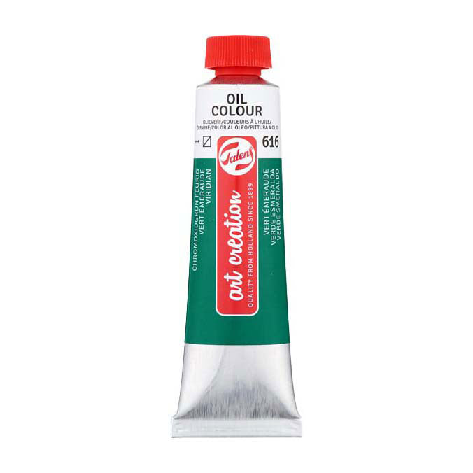 Afbeelding laden in galerijviewer, Talens art creation olieverf tube 40ml vert meraude 616