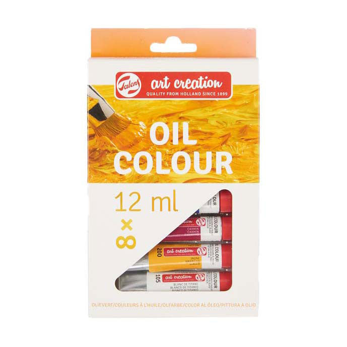 Afbeelding laden in galerijviewer, Talens art creation olieverfset 8x12ml