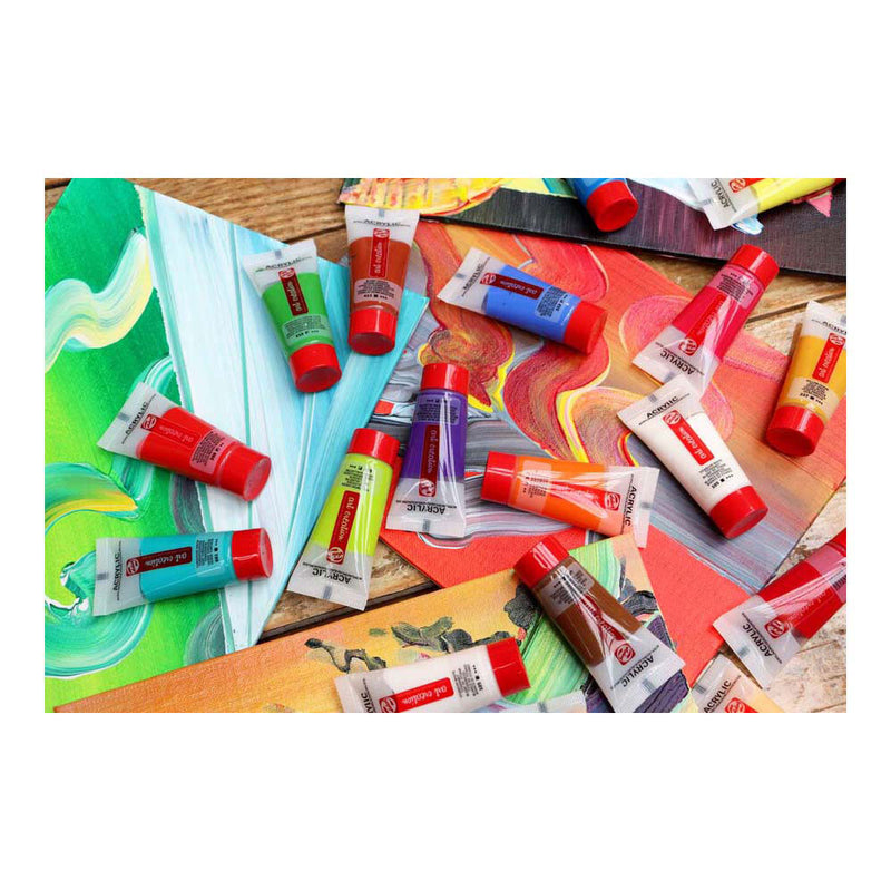 Afbeelding laden in galerijviewer, Talens art creation acrylverf dispenserdoos primary 100x12ml