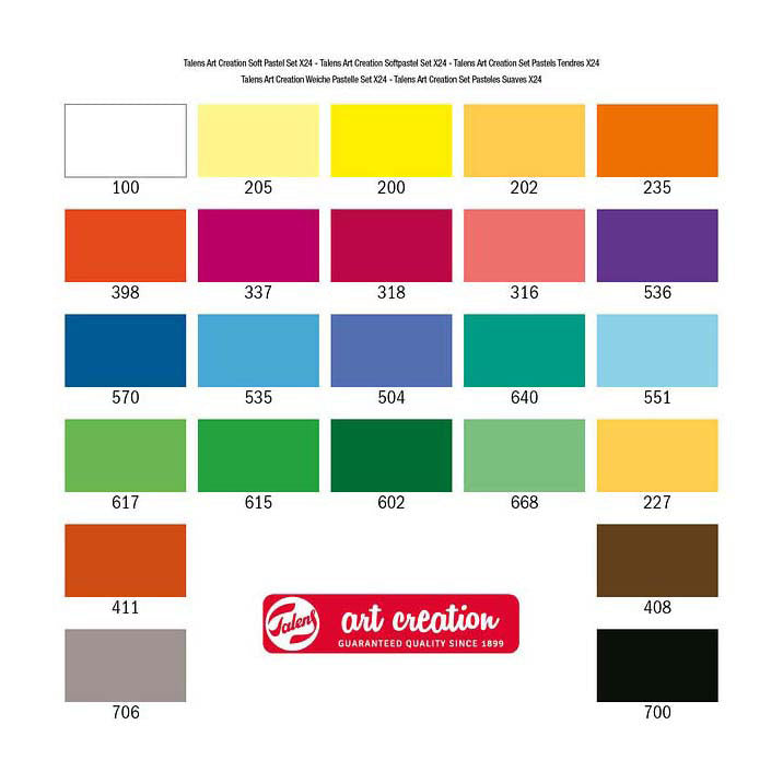 Afbeelding laden in galerijviewer, Talens art creation softpastel set 24