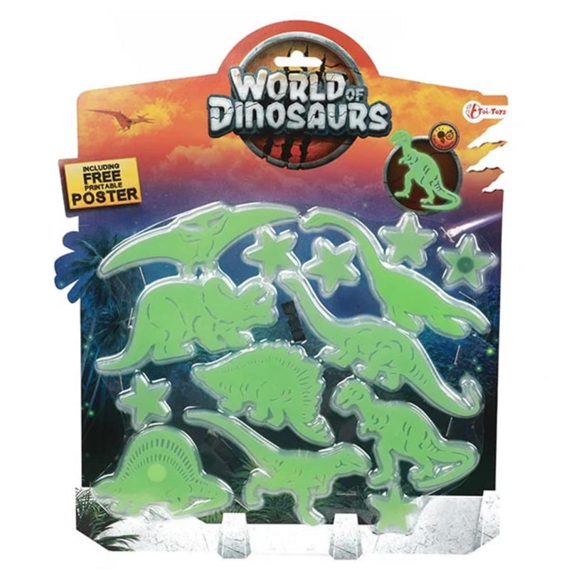 Afbeelding laden in galerijviewer, Toi-toys world of dinosaurs glow in the dark dinos