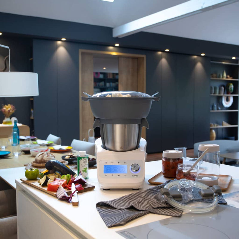 Afbeelding laden in galerijviewer, Livoo Livoo Kookmachine Super Cooker 3,5 L 1000 W wit
