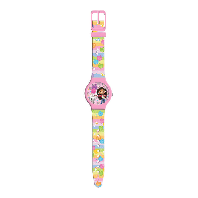 Afbeelding laden in galerijviewer, Gabby's poppenhuis horloge in blik
