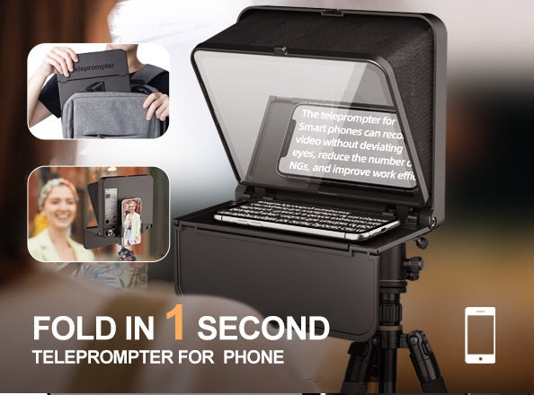 Afbeelding laden in galerijviewer, Lensgo smartphone teleprompter tcs7s 8.5inch