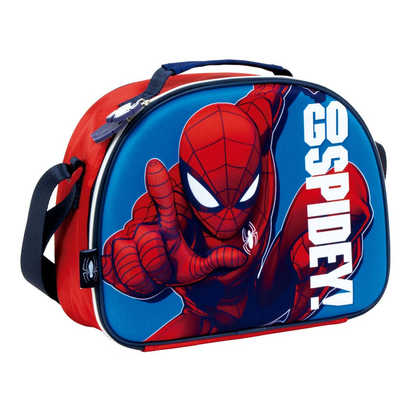 Afbeelding laden in galerijviewer, 3D Lunchtas Spiderman, Go Spidey
