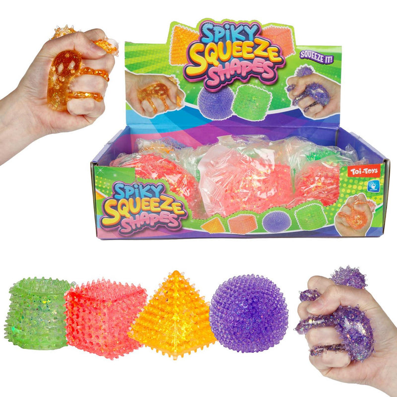 Afbeelding laden in galerijviewer, Toi-toys fun textuurknijpbal geometric 5cm