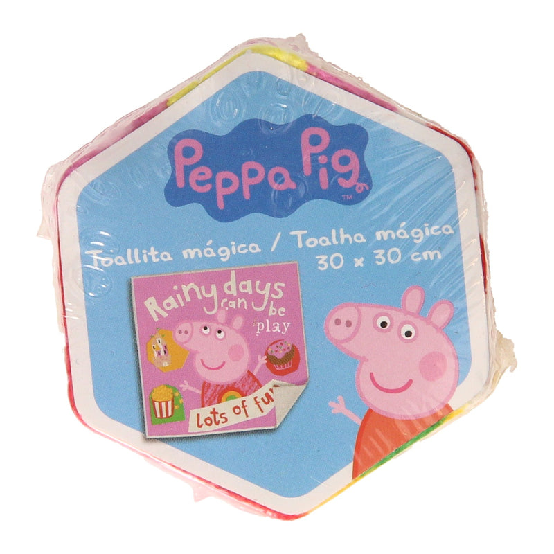 Afbeelding laden in galerijviewer, Kids Licensing Magische Handdoek Peppa Pig, 30x30cm