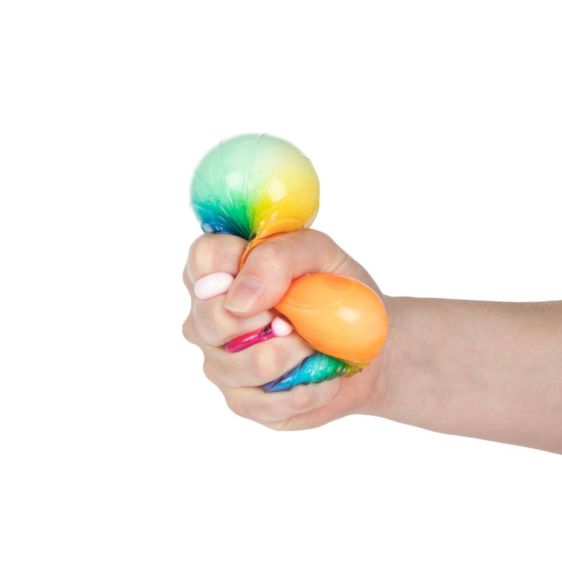 Afbeelding laden in galerijviewer, Toi-toys toi toys fun textuurknijpbal rainbow ribbing foam 7cm
