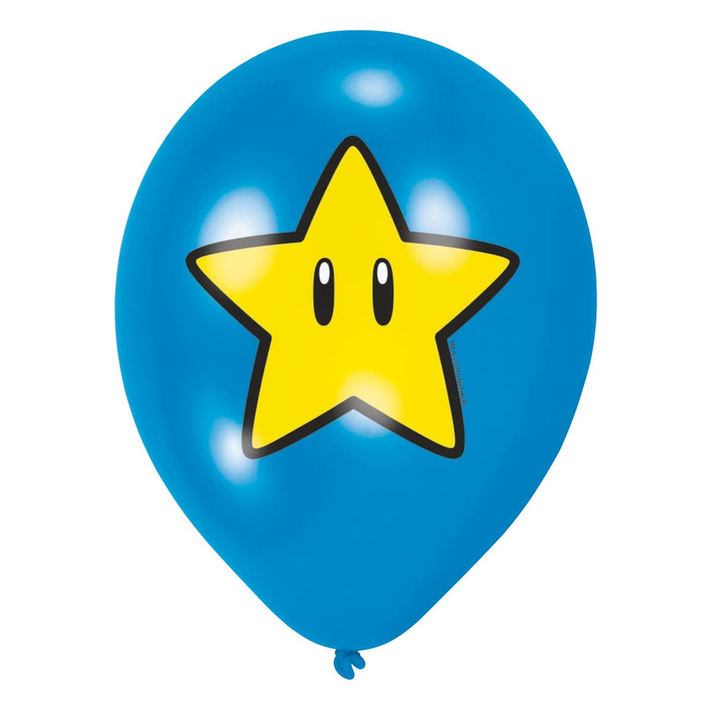 Afbeelding laden in galerijviewer, Super mario Super Mario Latex Ballonnen, 6st.