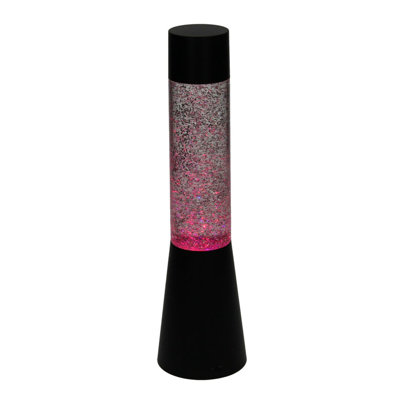 Afbeelding laden in galerijviewer, Glitter LED Lamp Kleurveranderend, 33cm