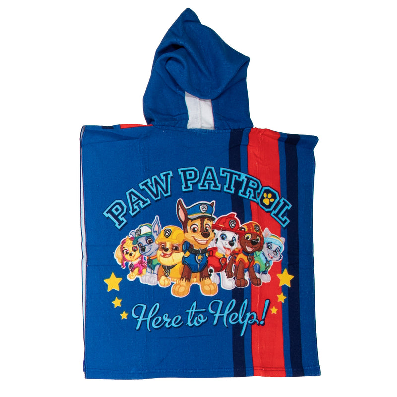 Afbeelding laden in galerijviewer, Paw patrol handdoek poncho 55x110cm