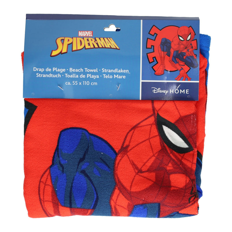Afbeelding laden in galerijviewer, Puch handdoek poncho spiderman 55x110cm