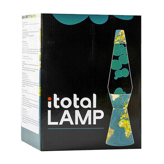 Afbeelding laden in galerijviewer, Itotal lavalamp wereldkaart, 40cm