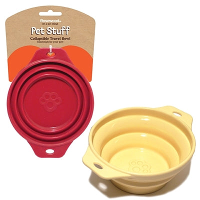 Afbeelding laden in galerijviewer, Rosewood Pet stuff drinkbak opvouwbaar assorti