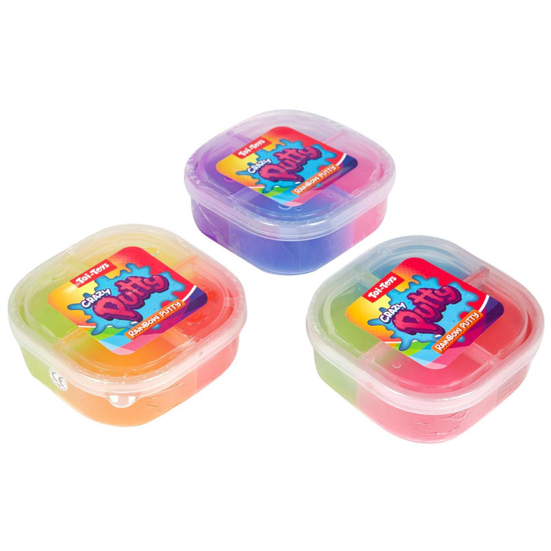 Afbeelding laden in galerijviewer, Toi-toys crazy putty 4 kleuren in pot 3ass