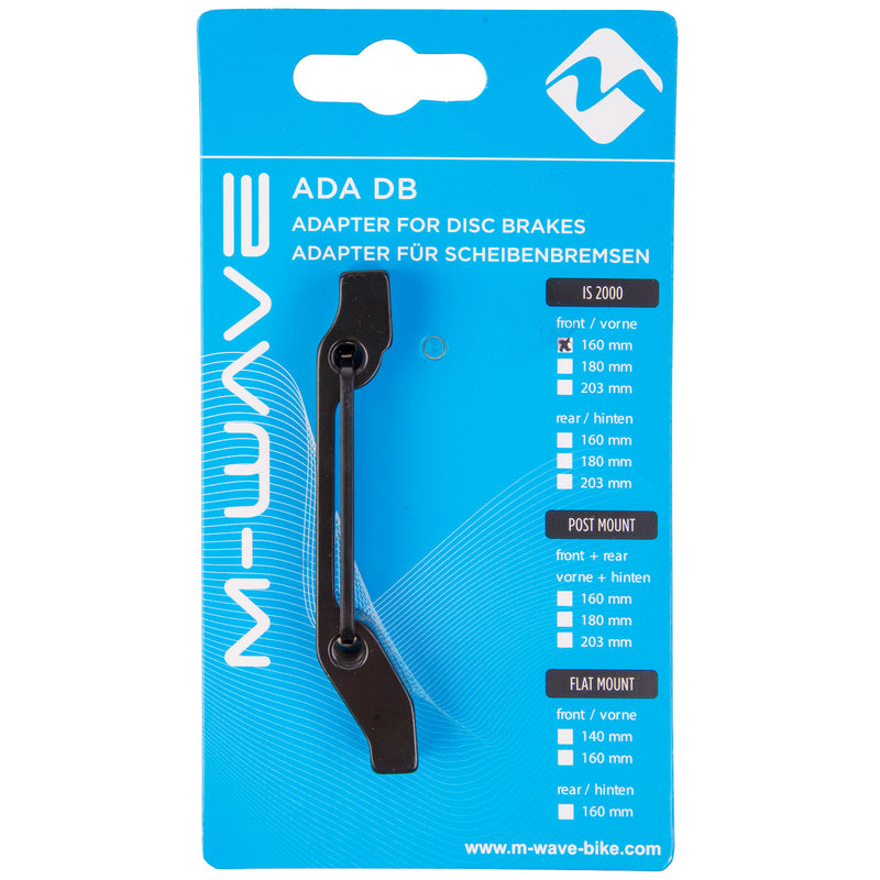 Afbeelding laden in galerijviewer, M-wave ada db is1 adapter for disc brakes