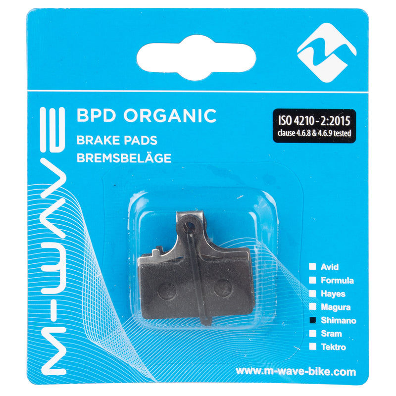 Afbeelding laden in galerijviewer, M-wave bpd organic s1 brake pads for disc brake