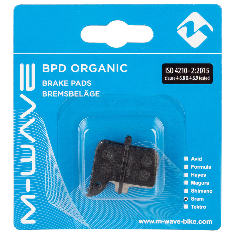 Afbeelding laden in galerijviewer, M-wave bpd organic sr1 brake pads for disc brake