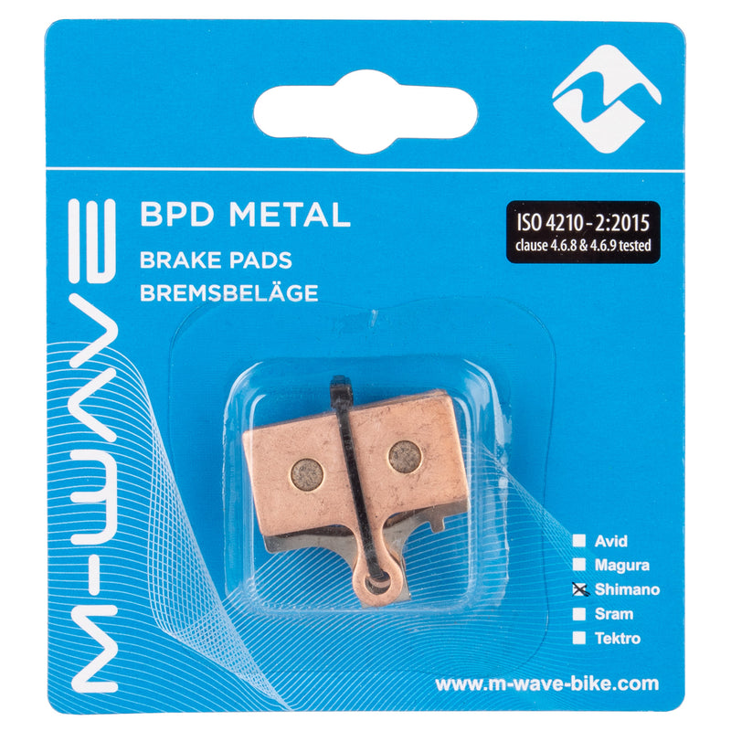 Afbeelding laden in galerijviewer, M-wave bpd metal s1 brake pads for disc brake