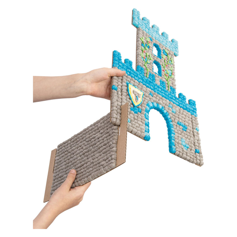 Afbeelding laden in galerijviewer, Playmais mosaic kasteelset - 8000 stukjes