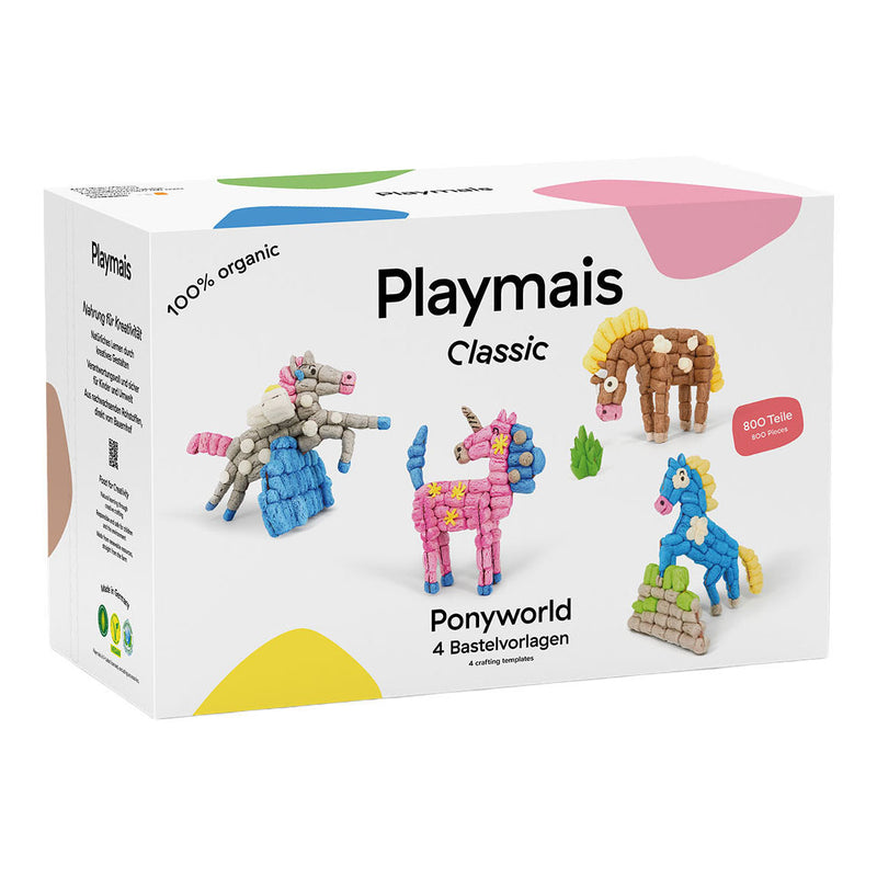 Afbeelding laden in galerijviewer, Playmais classic ponywereld - 800 stukjes