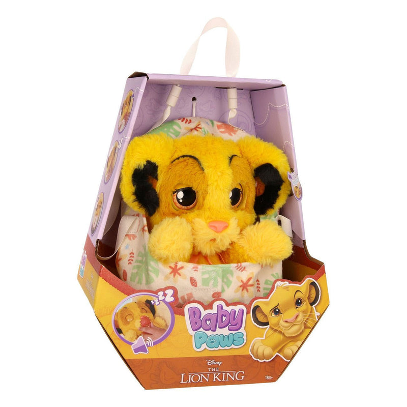 Afbeelding laden in galerijviewer, Spectron baby paws simba interactieve knuffel - 20cm