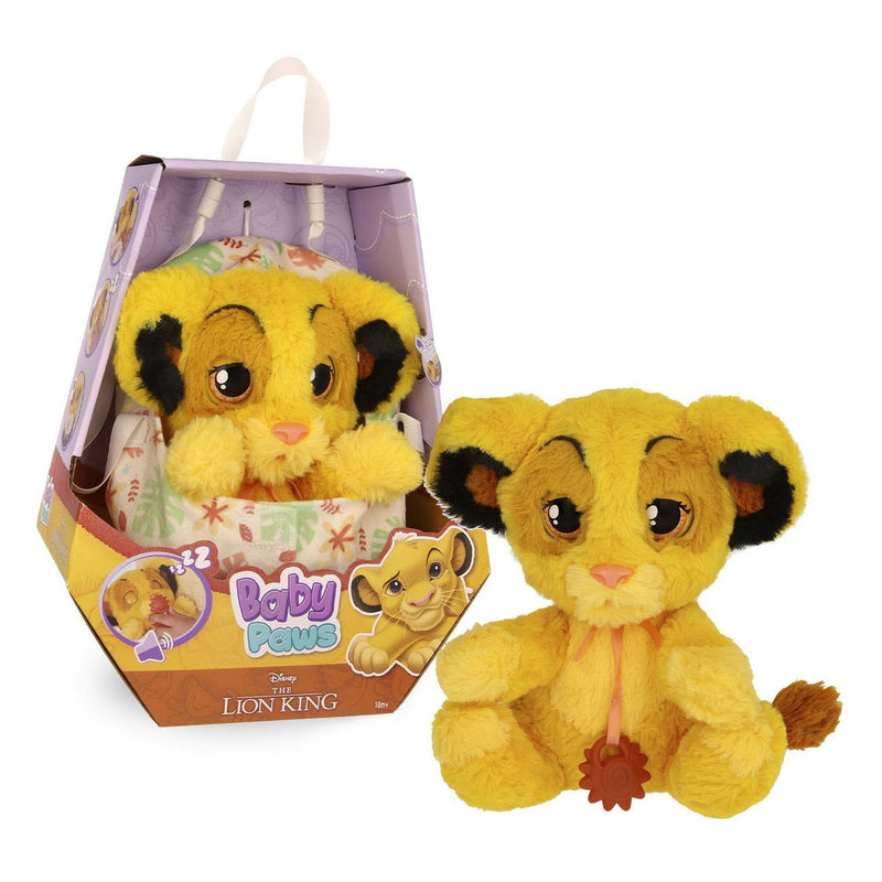 Afbeelding laden in galerijviewer, Spectron baby paws simba interactieve knuffel - 20cm