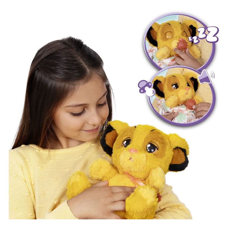 Afbeelding laden in galerijviewer, Spectron baby paws simba interactieve knuffel - 20cm