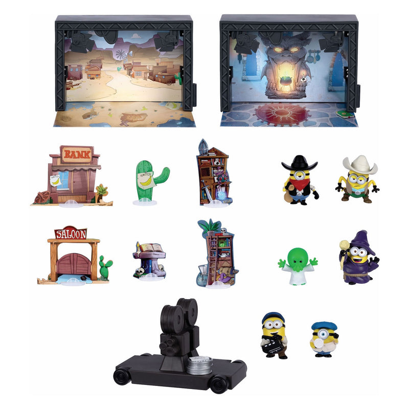 Afbeelding laden in galerijviewer, Moose toys minions monsters 6 mini figuren
