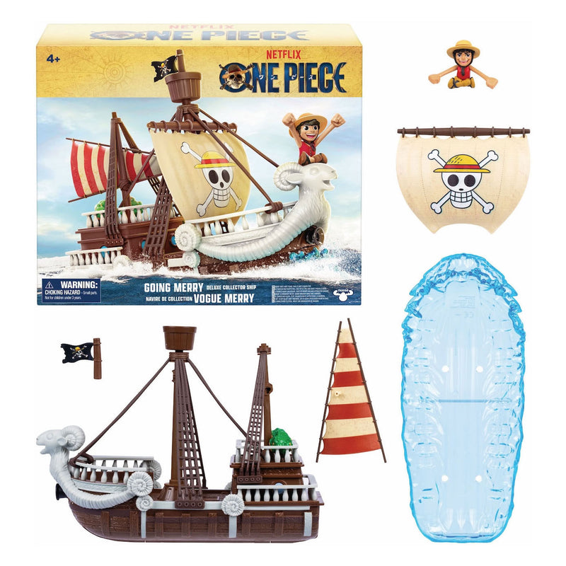 Afbeelding laden in galerijviewer, Moose one piece going merry deluxe schip met speelfiguur
